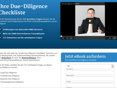 due-diligence-checkliste-landingpage Due Diligence eBook