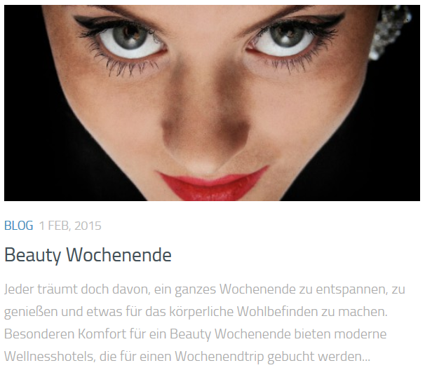 Bsp. für das Webdesign eine Homepage