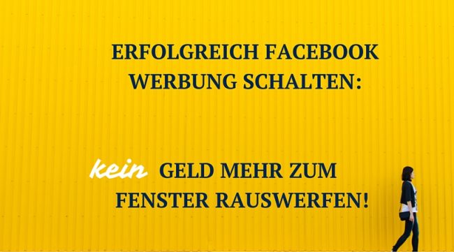 Facebook Werbung