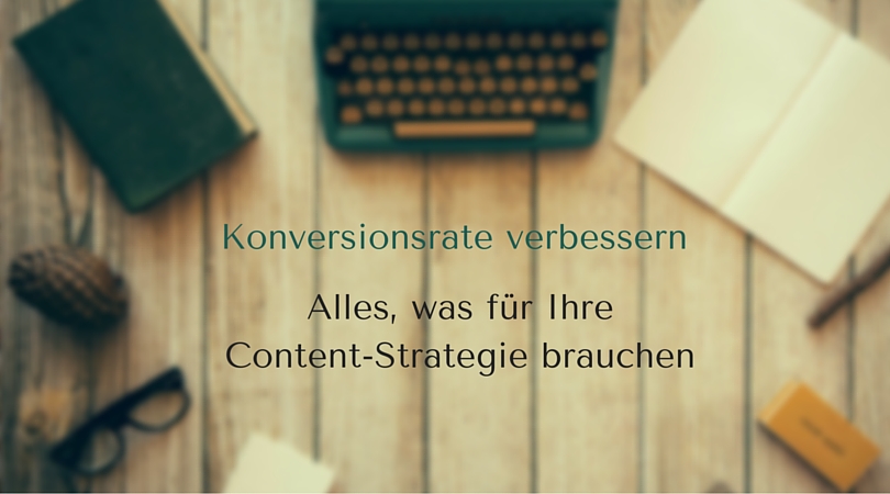 Konversionsrate verbessern Conversion Rate