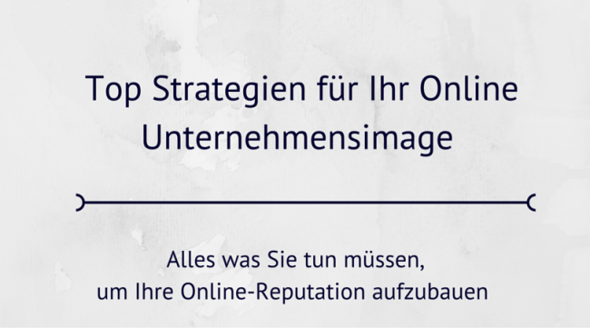 Unternehmensimage