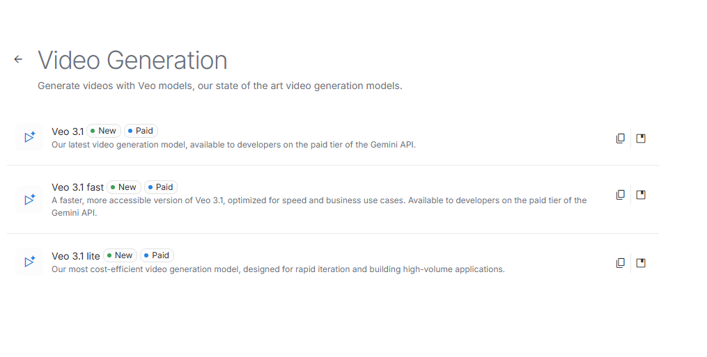 Gemini Veo 3.1 Lite: Googles Antwort auf die Video-KI-Welle 1 Google AI Studio