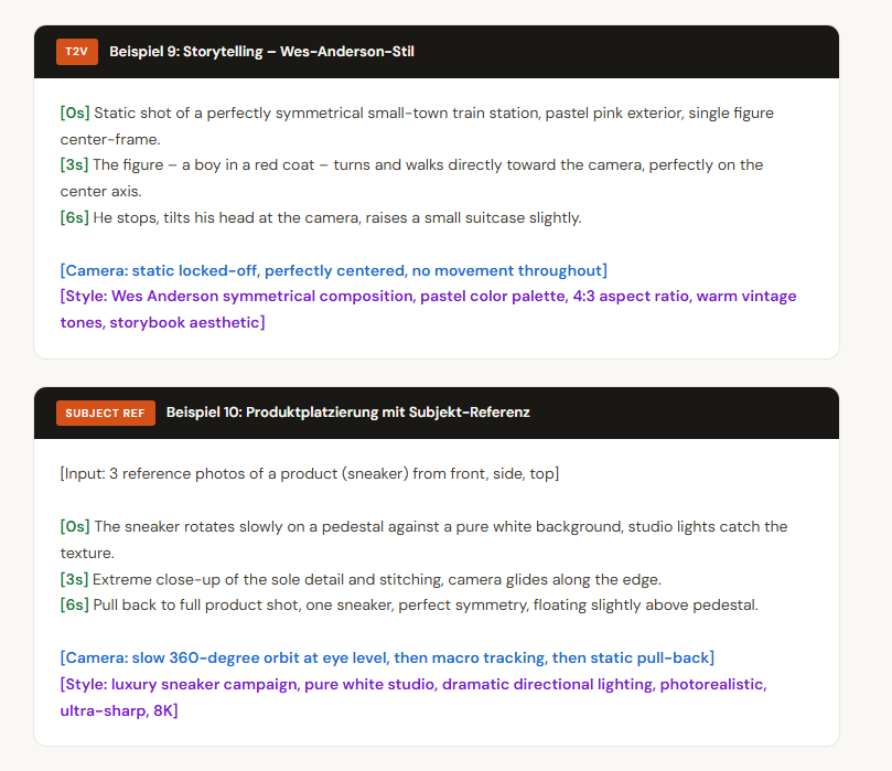 Seedance 2.0: Der ultimative Guide – Framework, Prompts & Kamera-Tipps 6 Prompts für Seedance 2.0
