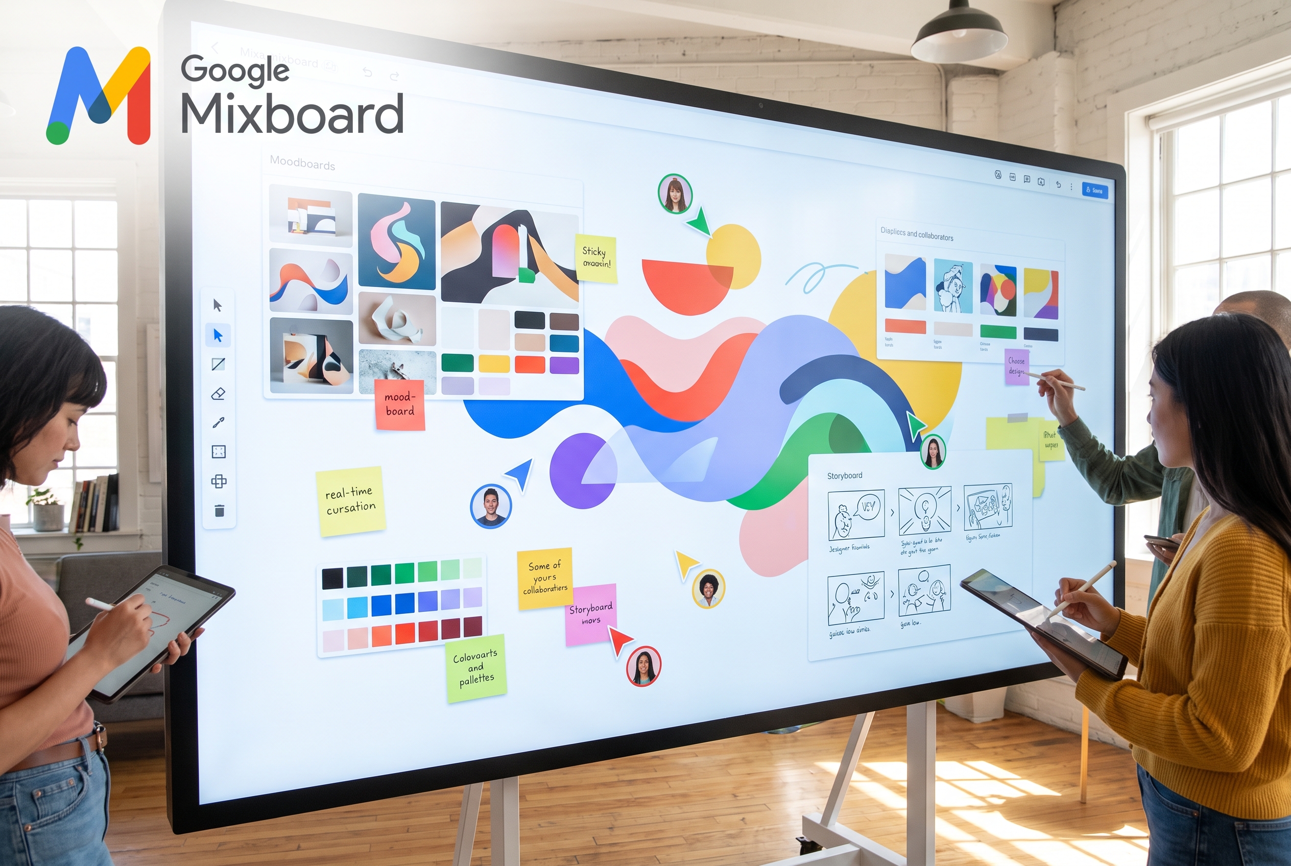 Google KI Update: Pomelli, Stitch und Mixboard für Ihr Marketing 2 Google Mixboard Collaborative Infinite Canvas
